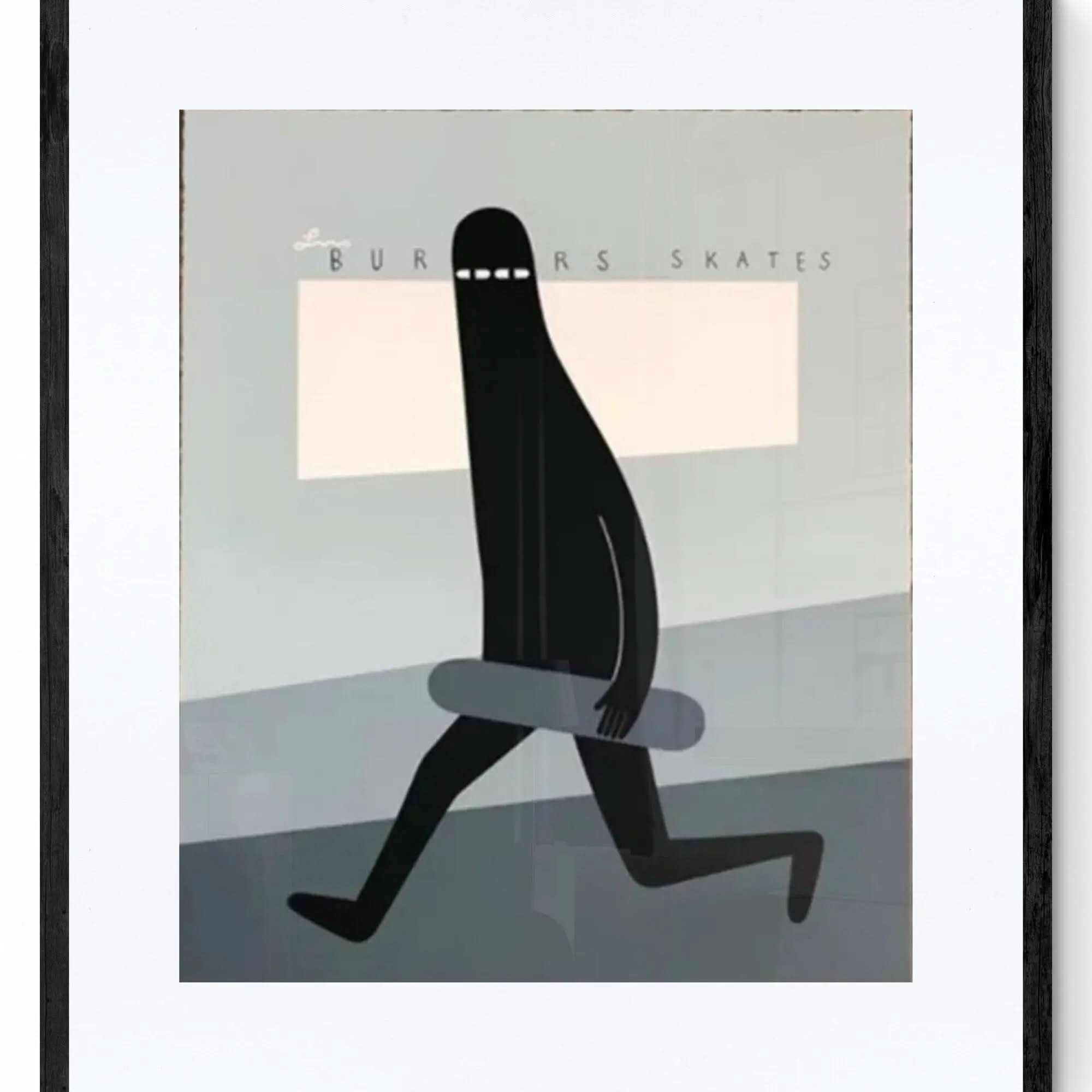 LY - GO TO THE LUV'S SKATEPARK - 4-color screen print on Mohawk Superfine UltraWhite