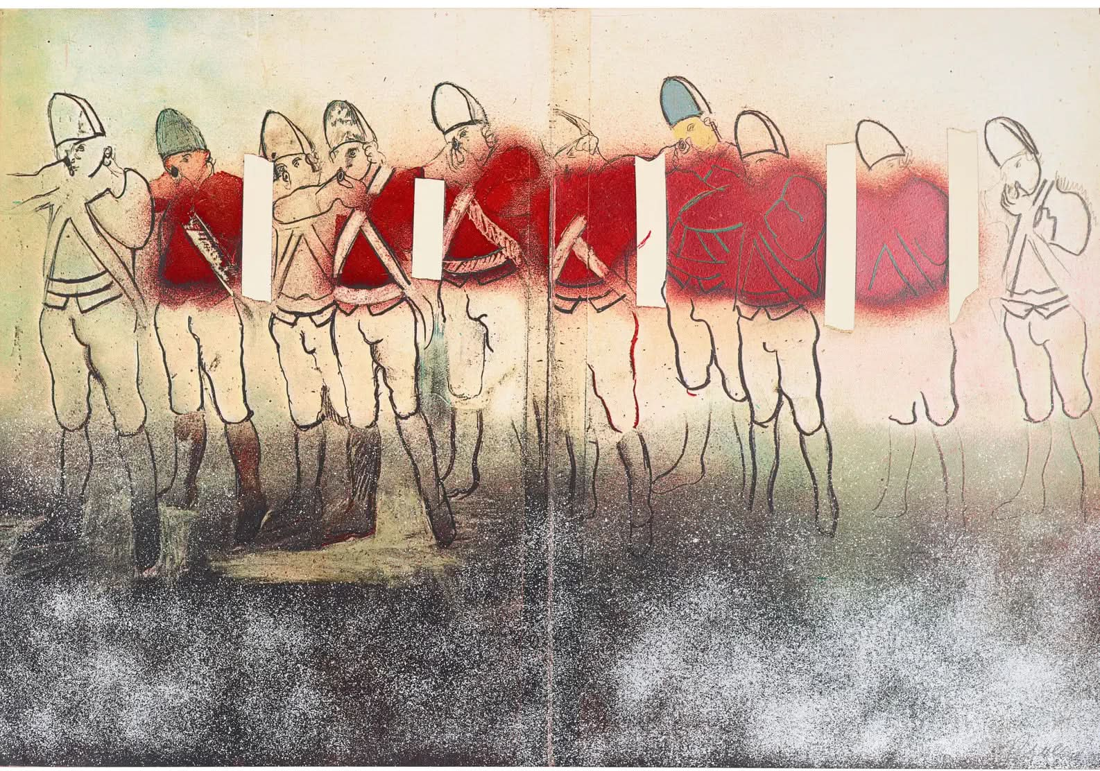Larry Rivers (1923-2002) - The Boston Massacre (1970) LYNART STORE