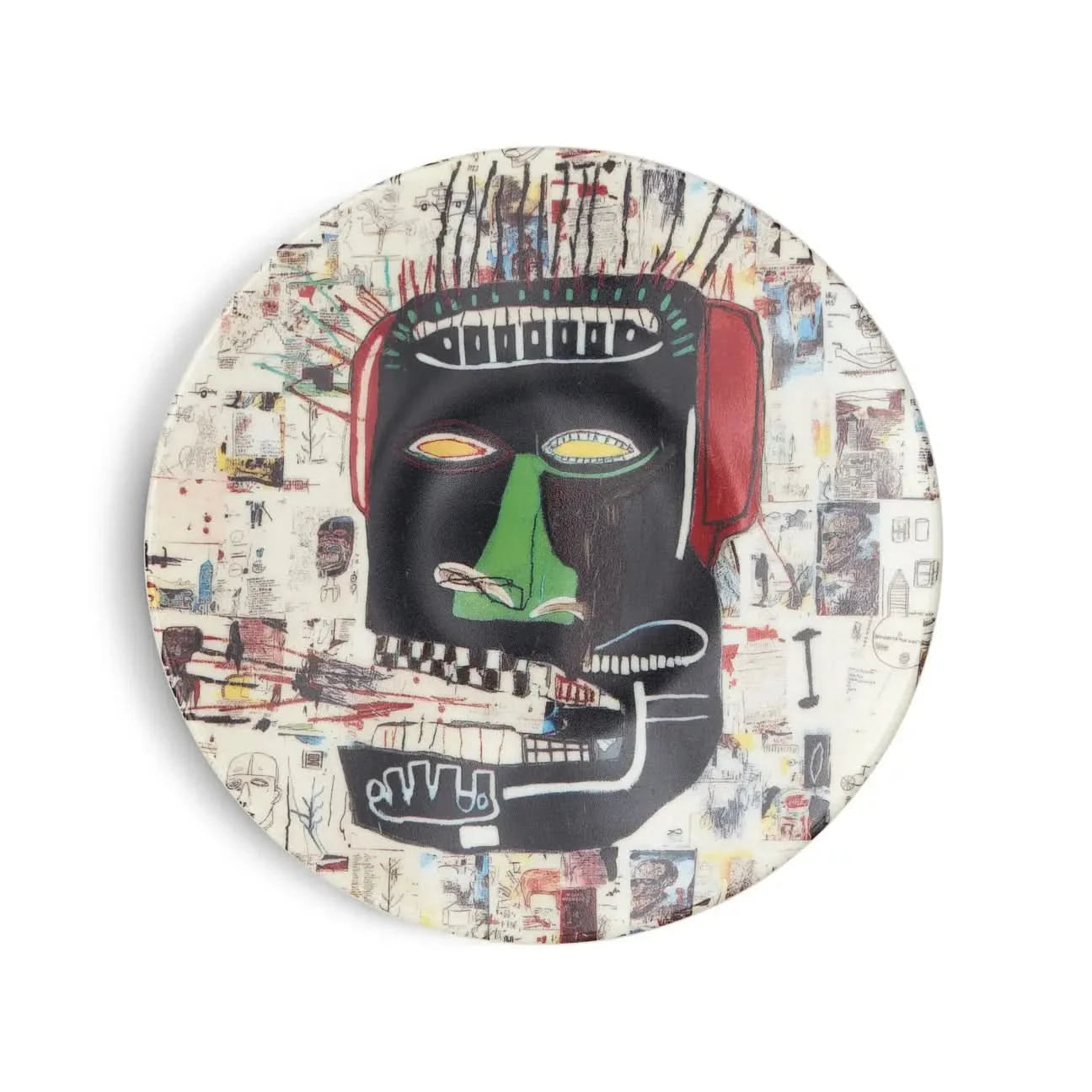 Ligne Blanche x Jean-Michel Basquiat, Glenn Plate LYNART STORE