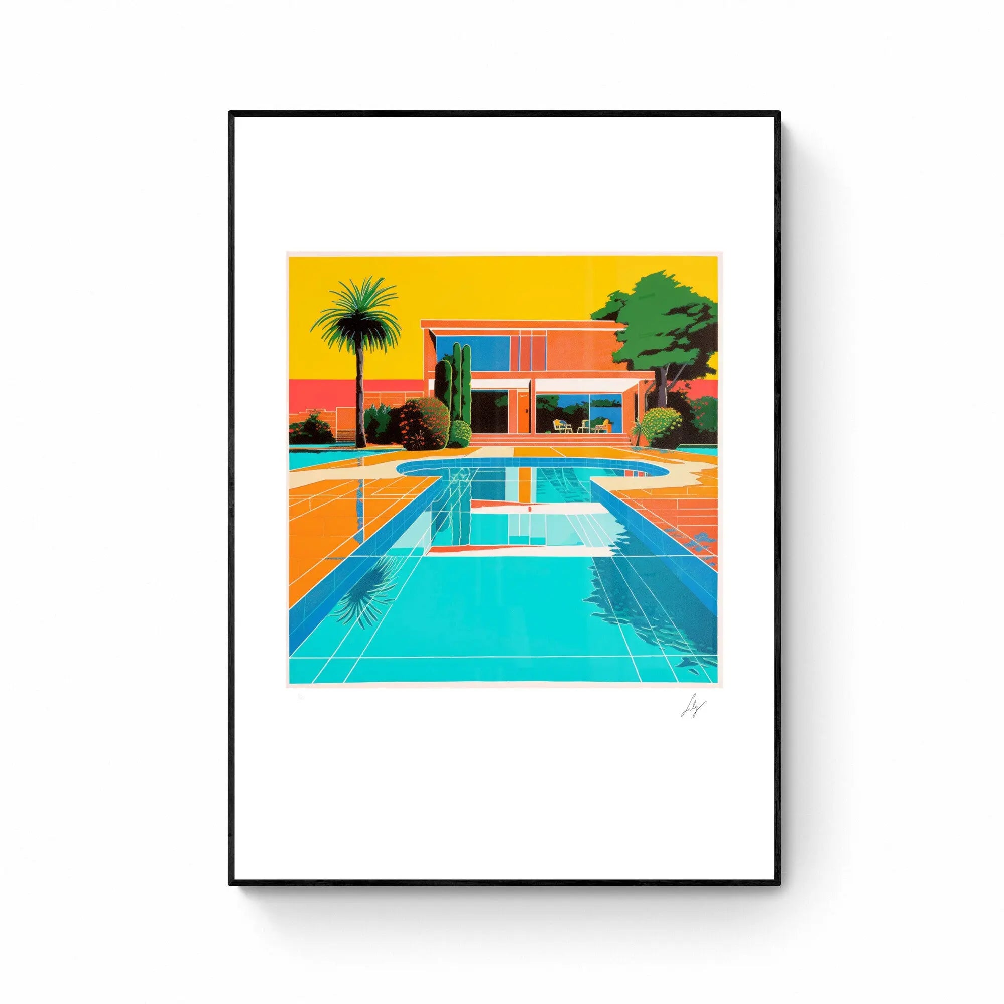 Lily ycf. California Dream - Screenprint Exclusively on LYNART Store LYNART Store