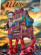 Lobsang Durney, Alcazabot Lithographie originale signée et numérotée, en exclusivité sur LYNART ! LYNART STORE