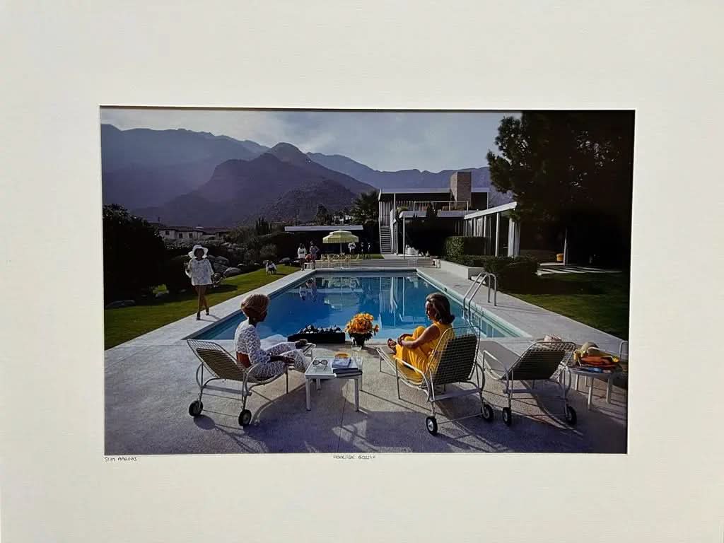Lot de 3 photographies originales de Slim Aarons, Edition épuisée LYNART STORE