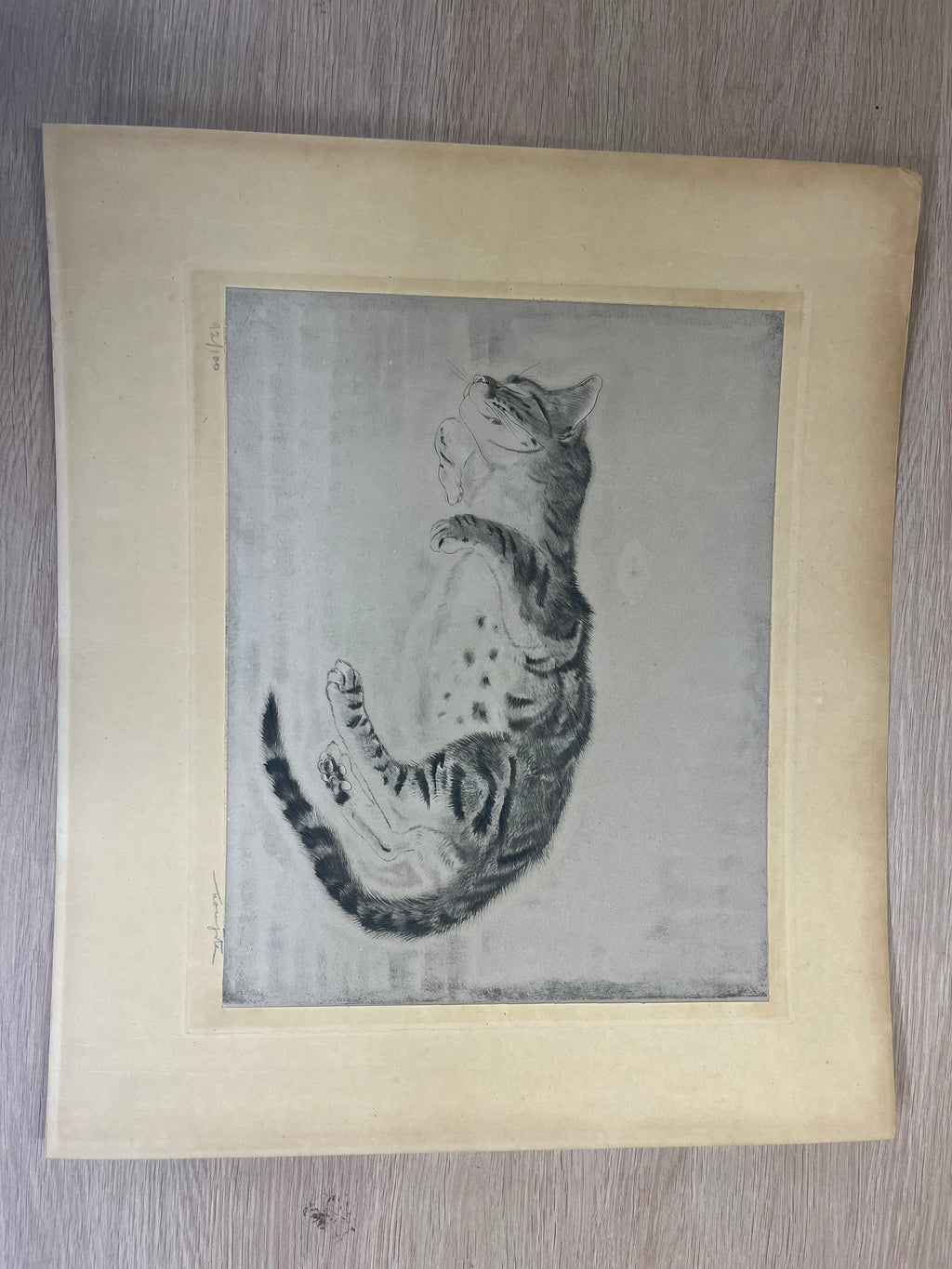 Léonard Tsuguharu Foujita – Chat endormi