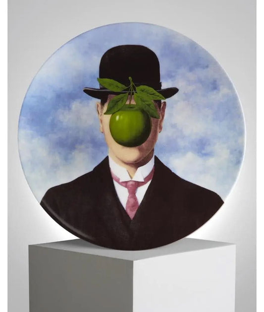 Magritte, Porcelain Plate, "La Grande Guerre" LYNART STORE