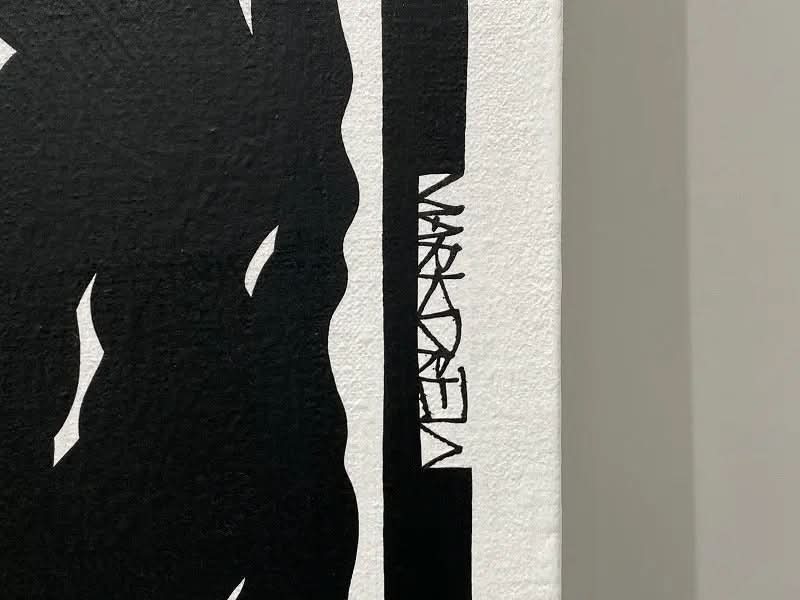 Mark Drew – NO FRONTIN’ (METHOD MAN) (2023) – Peinture originale signée LYNART STORE