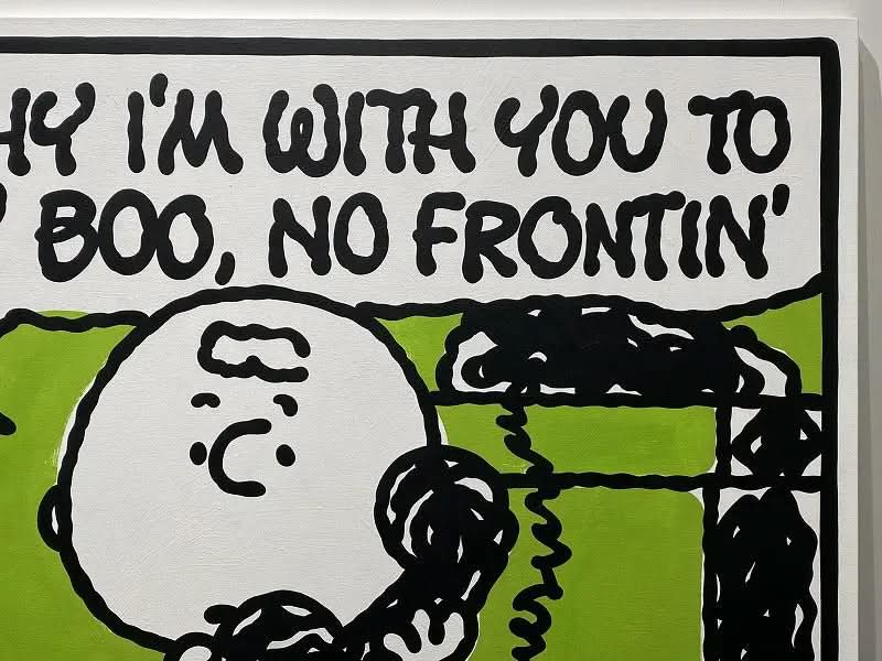 Mark Drew – NO FRONTIN’ (METHOD MAN) (2023) – Peinture originale signée LYNART STORE