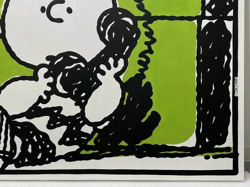 Mark Drew – NO FRONTIN' (METHOD MAN) (2023) - Acrylic – LYNART STORE