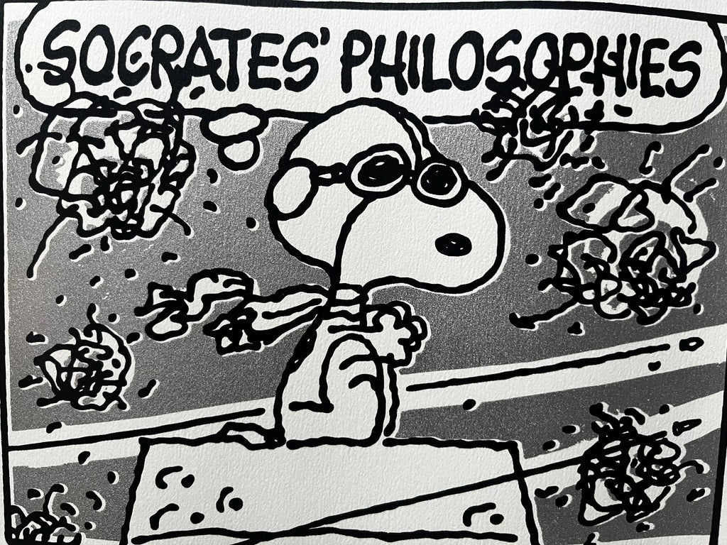 Mark Drew, Socrates' Philosophies (Silver), 2021 (AP) LYNART STORE