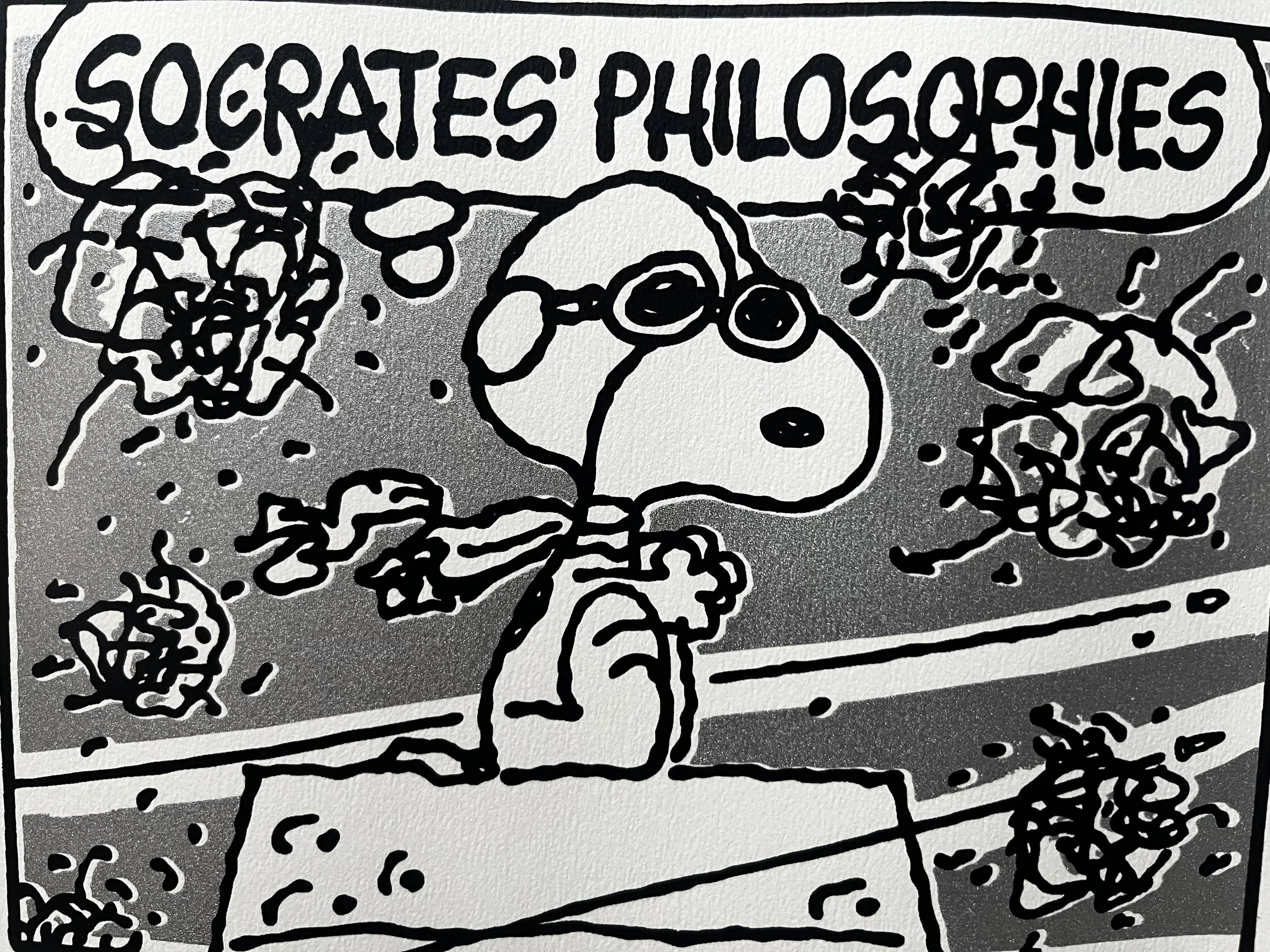 Mark Drew, Socrates' Philosophies (Silver), 2021 (AP) LYNART STORE