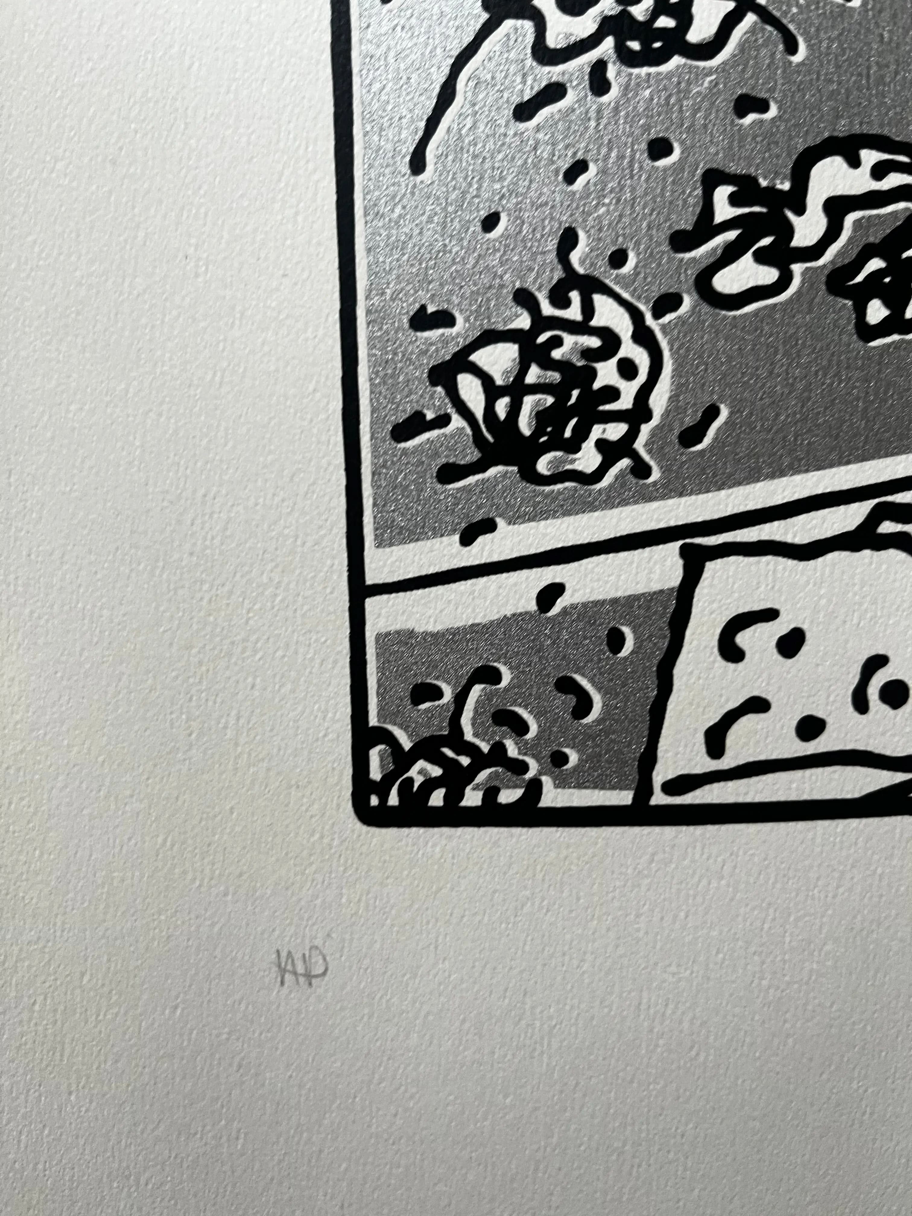 Mark Drew, Socrates' Philosophies (Silver), 2021 (AP) LYNART STORE