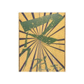 Mark GROTJAHN × MURAKAMI Takashi - Untitled (Canary Yellow and Black Butterfly 830) - Color offset lithography on smooth vellum paper
