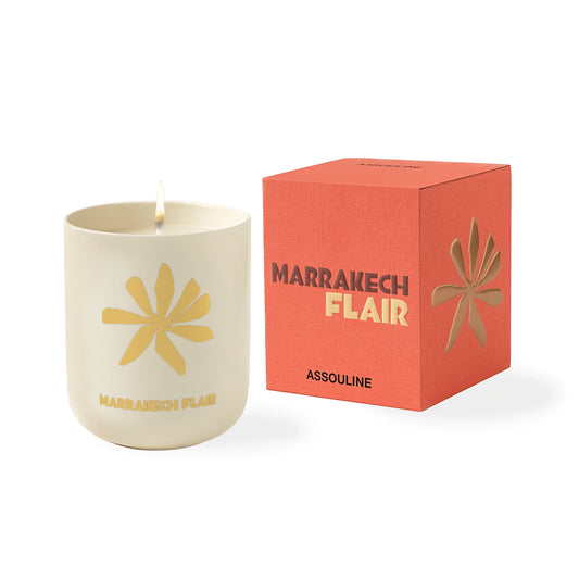 Marrakesch-Flair-Kerze – Reisen von zu Hause – Assouline