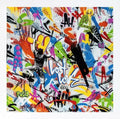Martin Whatson ROCK CLIMBER , 2021 - Color screen print and giclée on Somerset Satin 300gsm paper