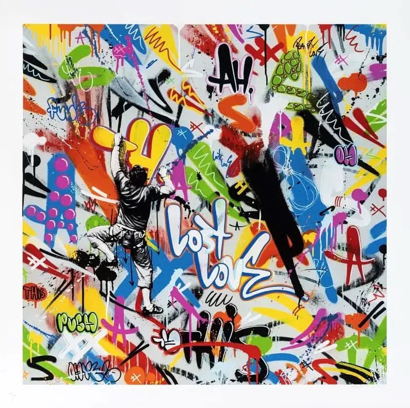 Martin Whatson ROCK CLIMBER , 2021, Lithographie LYNART STORE