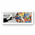 Martin Whatson Sneak Peak, 2021 - 7-color screen print and giclée on Somerset Satin 300gsm fine art paper