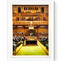 Mason Storm - monkey parliament III, 2022 - Hand-signed and numbered screen print