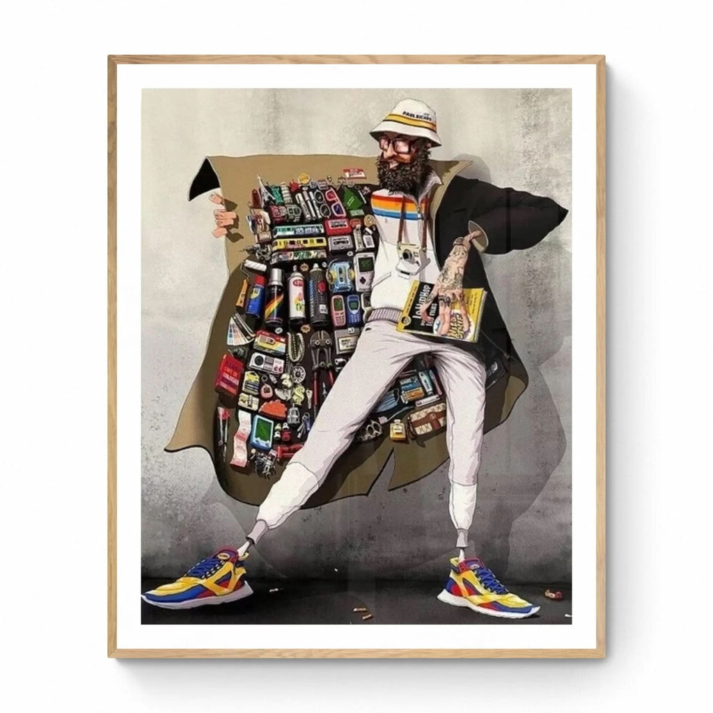 Maye - A la Sauvette - screenprint