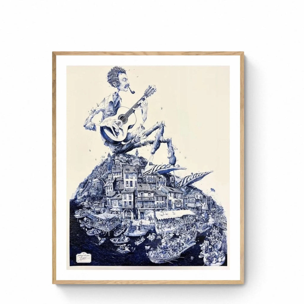 Maye - Pauvre de moi - screenprint