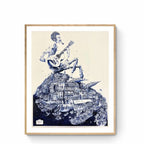 Maye - Pauvre de moi - screenprint