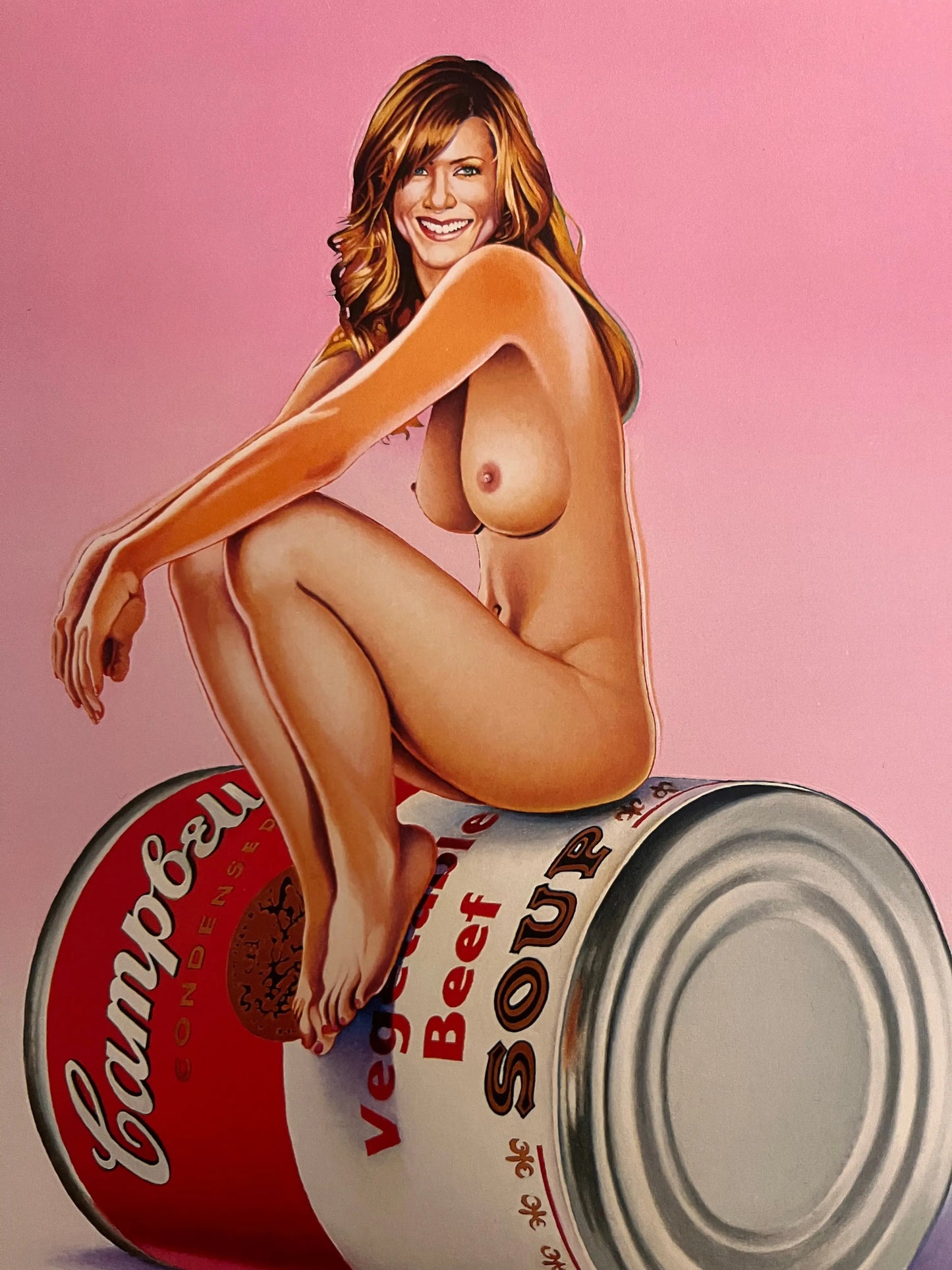 Mel Ramos - Campbell's Soup Blondes, 2007 Triptyque LYNART STORE