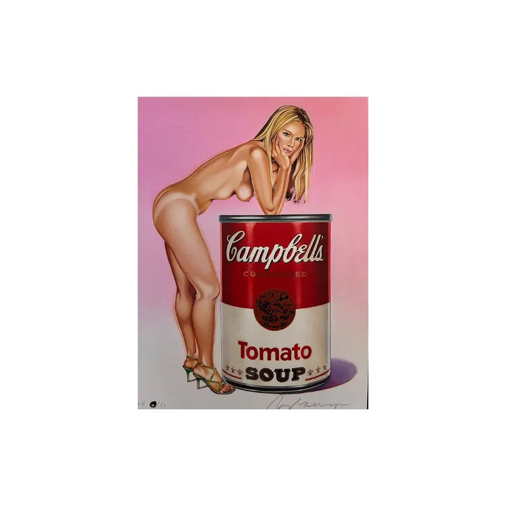 Mel Ramos -  Campbell's Soup Blondes, 2016 LYNART STORE