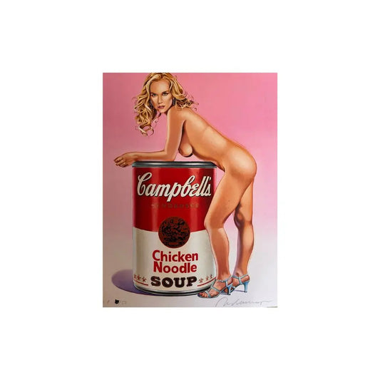 Mel Ramos -  Campbell's Soup Blondes, 2016 LYNART STORE