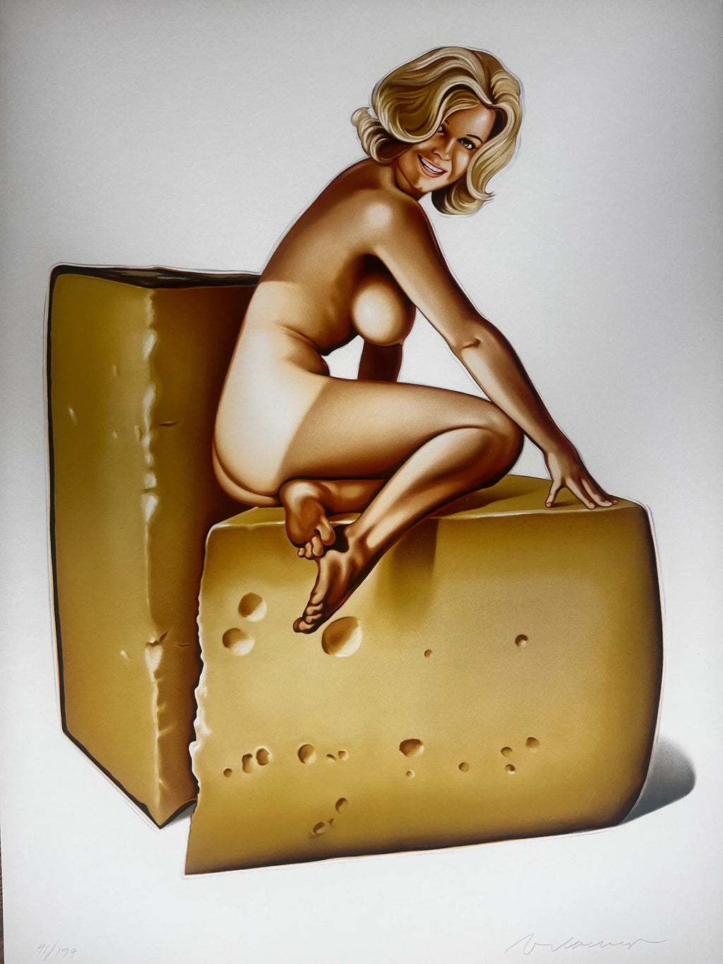 Mel Ramos, Monterey Jackie (2010) LYNART STORE