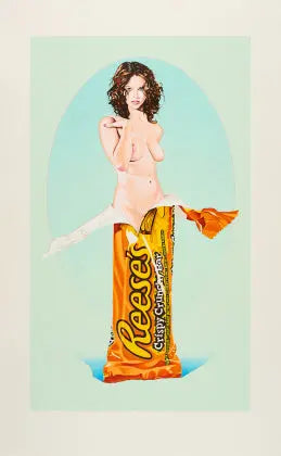 Mel Ramos, Reese’s Rose (2008) LYNART STORE