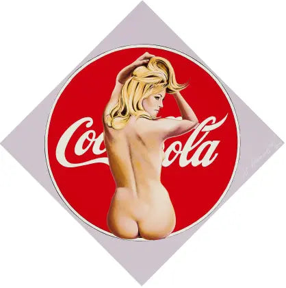 Mel Ramos, The Pause that Refreshes, 2000 LYNART STORE