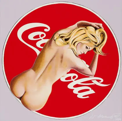 Mel Ramos, The Pause that Refreshes, 2000 LYNART STORE