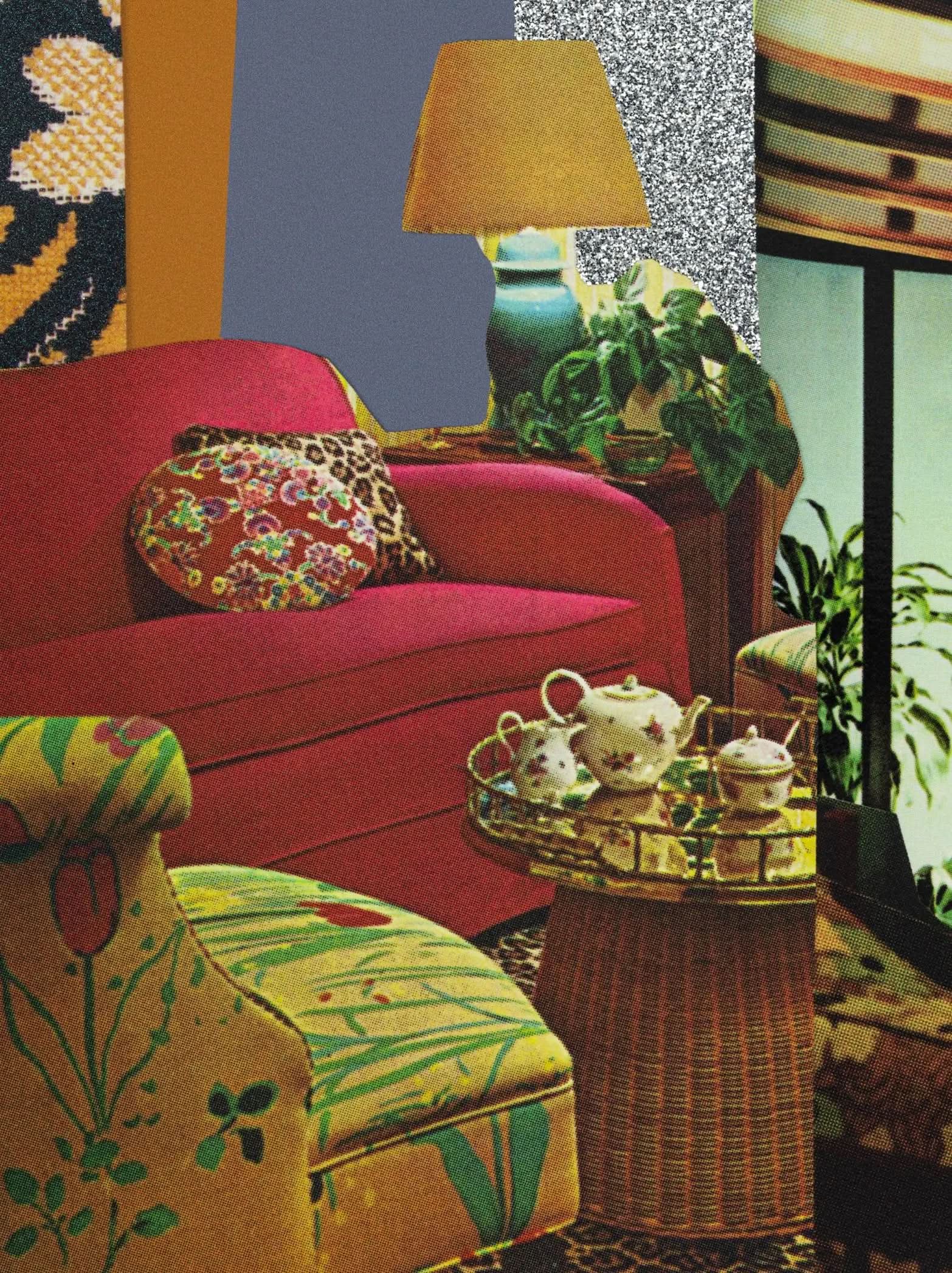 Mickalene Thomas, Chic Living, 2024 LYNART STORE
