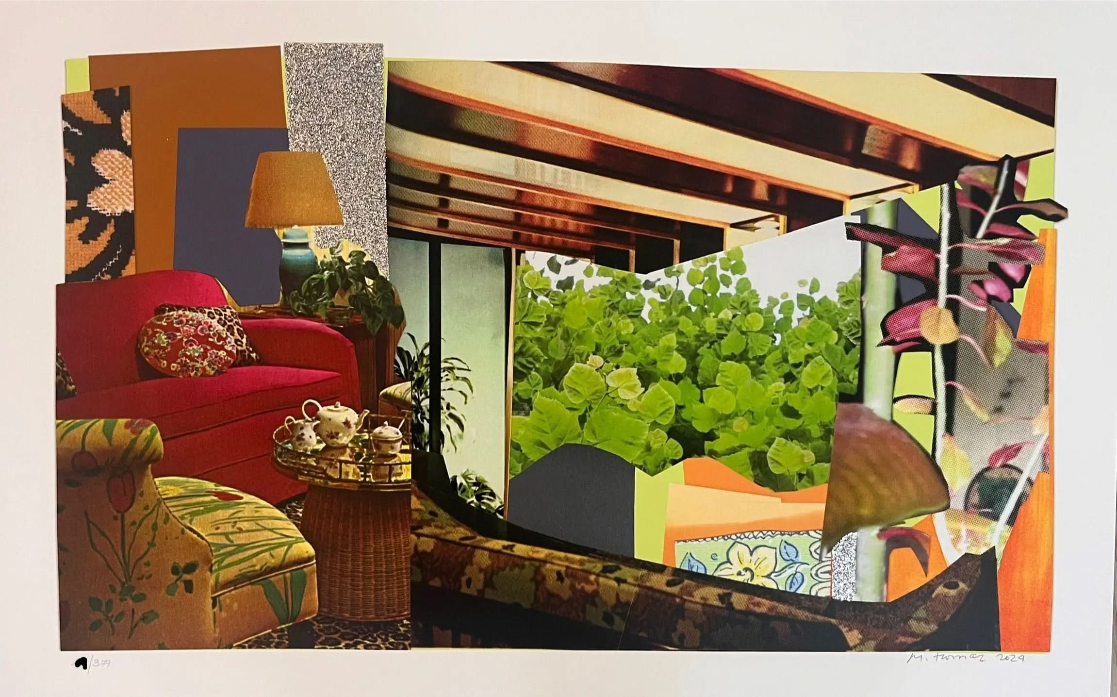 Mickalene Thomas, Chic Living, 2024 LYNART STORE