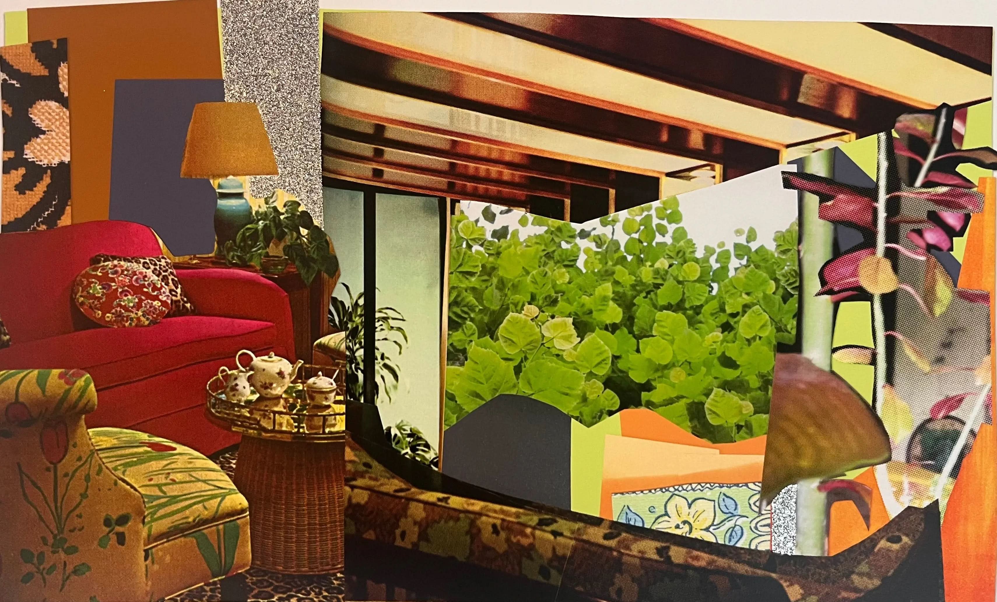 Mickalene Thomas, Chic Living, 2024 LYNART STORE