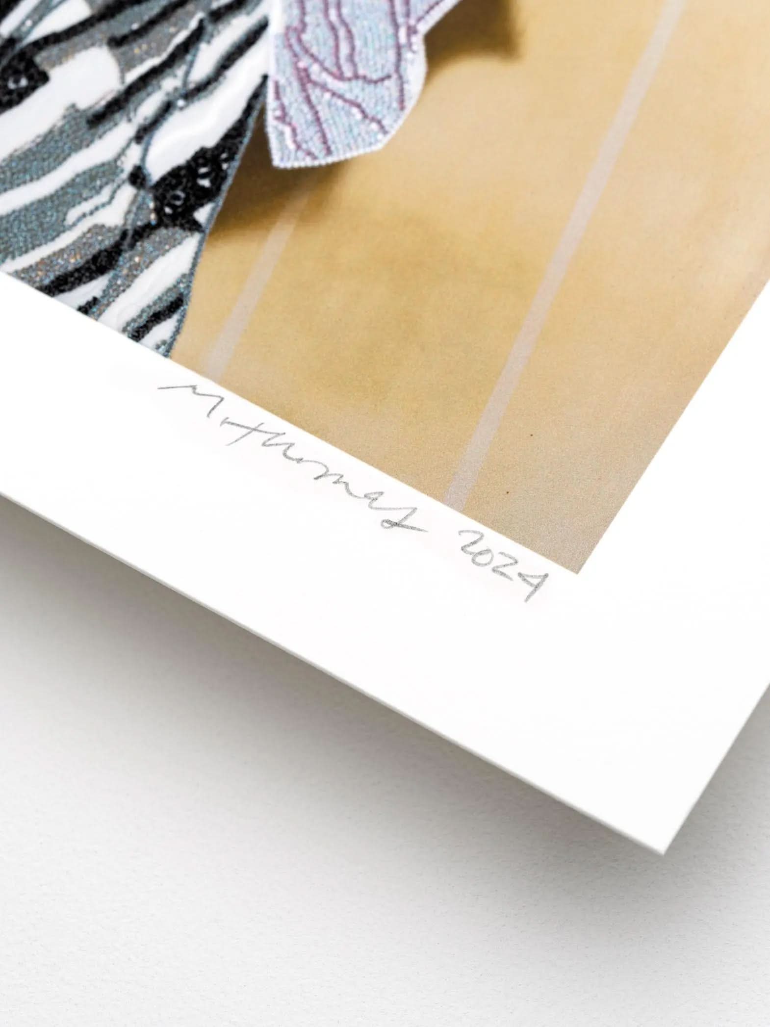 Mickalene Thomas, Portrait of Maya #10, 2024 LYNART STORE