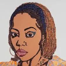 Mickalene Thomas, Portrait of a Lovely Six Foota #1, 2009 LYNART STORE