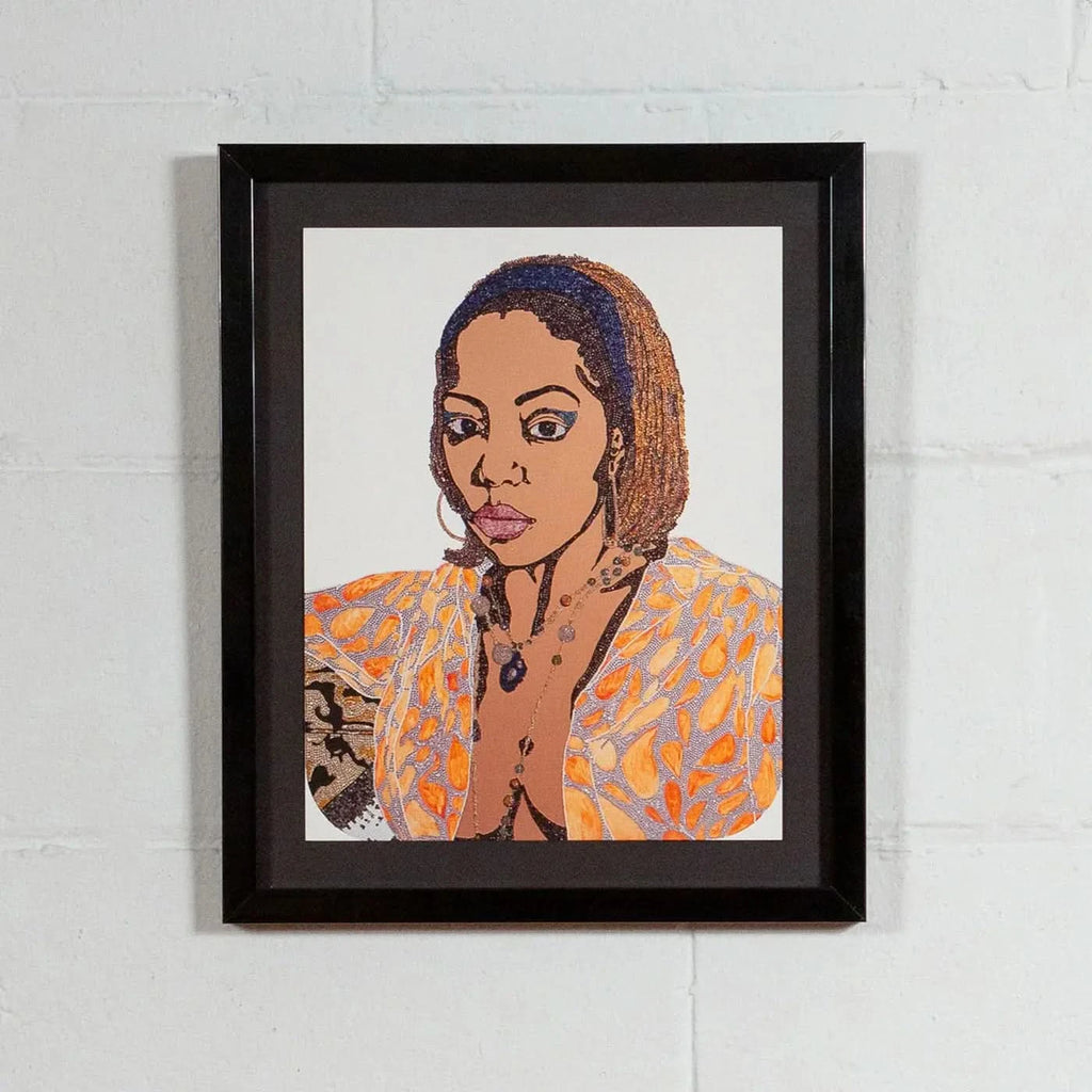 Mickalene Thomas, Portrait of a Lovely Six Foota #1, 2009 LYNART STORE