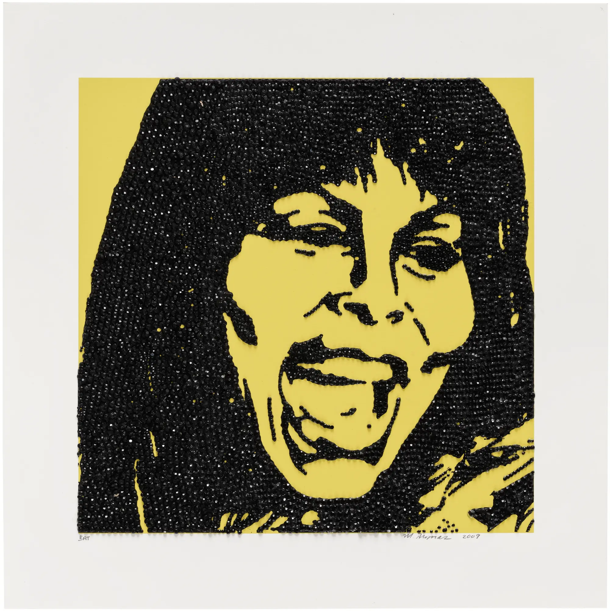 Mickalene Thomas, Trois Divas (AEIOU and sometimes Y), 2009 LYNART STORE