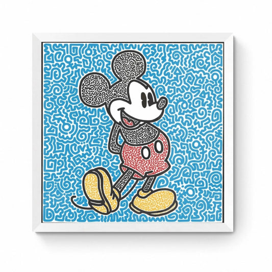 Mickey Mouse- Mr Doodle Sérigraphie LYNART STORE