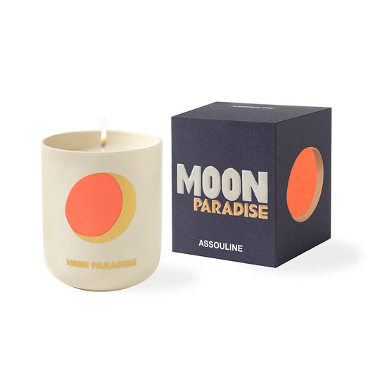 Moon Paradise Candle - Travel from Home - Assouline
