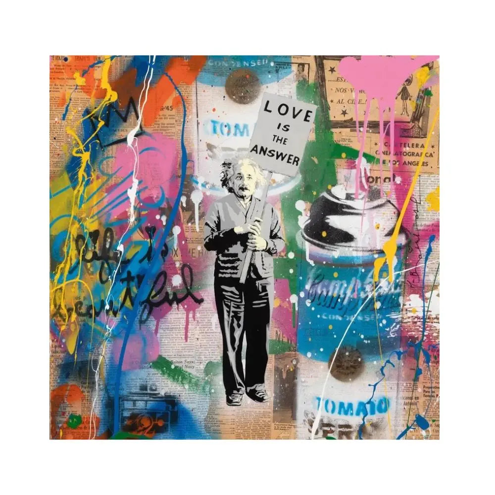 Mr. Brainwash, Einstein, 2023 LYNART STORE