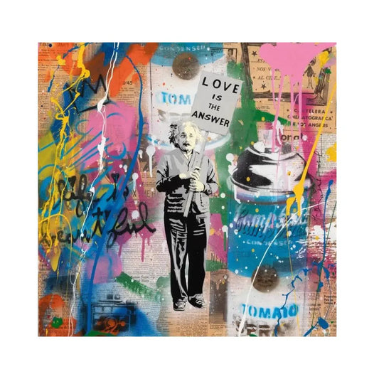 Mr. Brainwash, Einstein, 2023 LYNART STORE