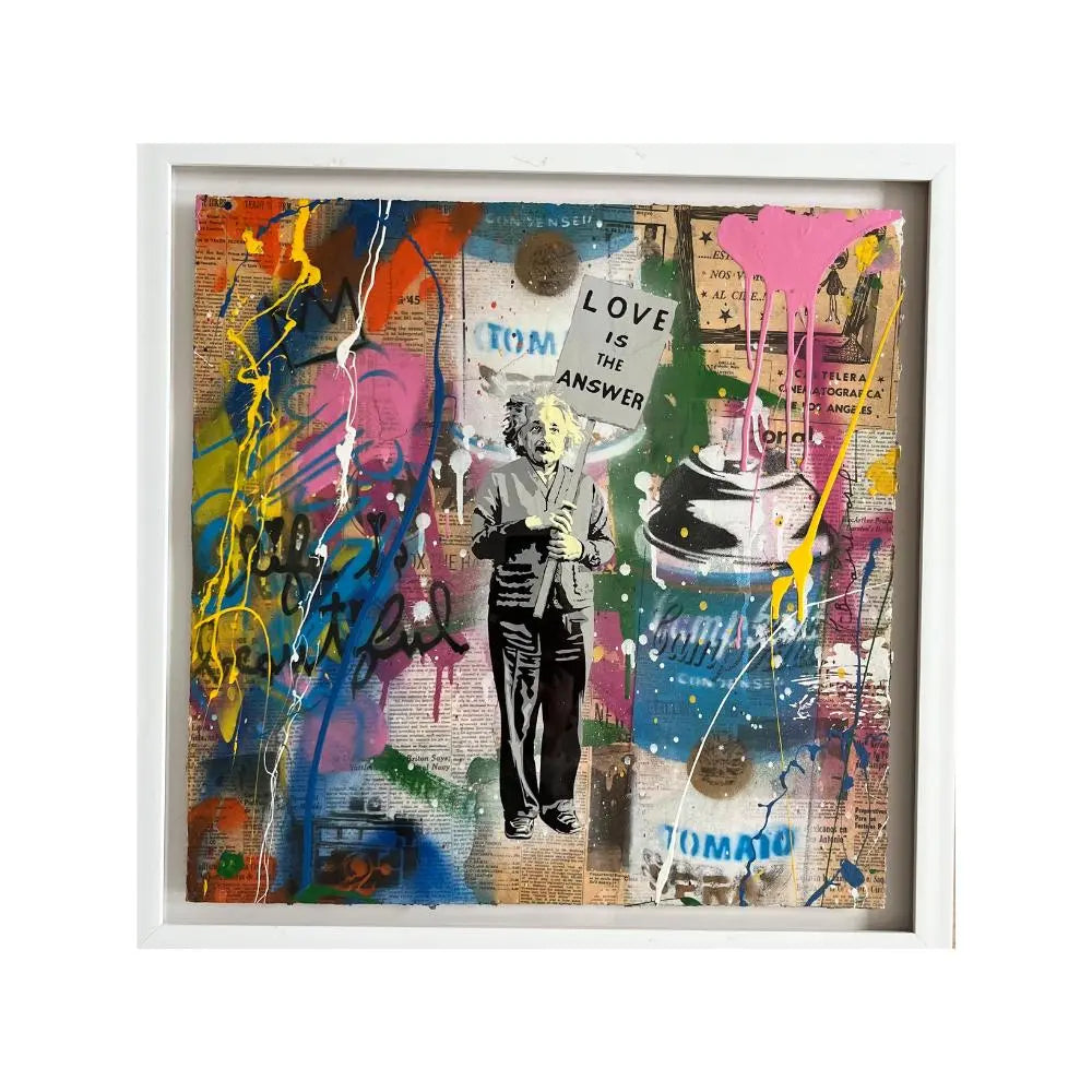 Mr. Brainwash, Einstein, 2023 LYNART STORE