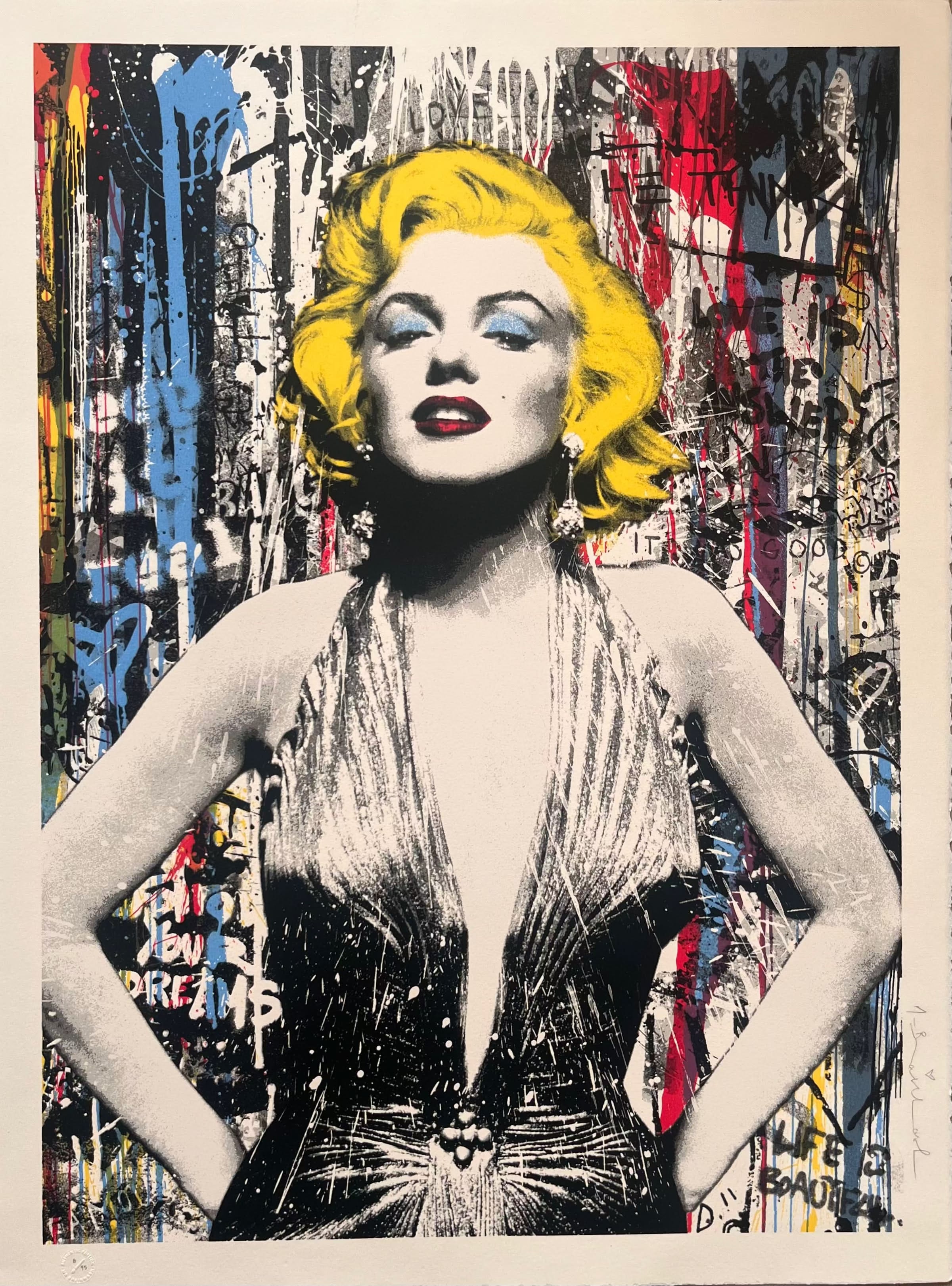 Mr. Brainwash – Marilyn Forever 2021 | Limited Edition – LYNART STORE Mr. Brainwash – Marilyn Forever 2021 | Limited Edition – LYNART STORE