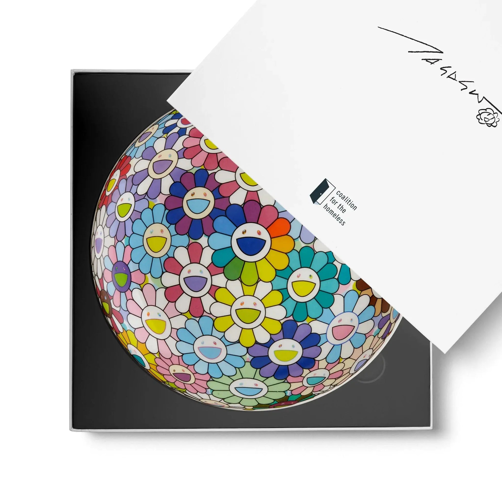 Murakami Takashi - Flower Ball , Plate, 2022 LYNART STORE