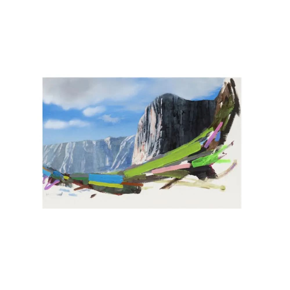 Naoya Inose - META Mountain (2021) - Acrylic on canvas – LYNART STORE