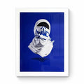 Nuno Viegas  -Shirt Mask VII , 2019 - 12-color screen print on 300 g/m² Somerset Satin fine art paper
