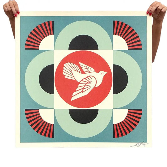 Obey (Shepard Fairey) - Geometric Dove Blue L.Y.N.A.R.T Store