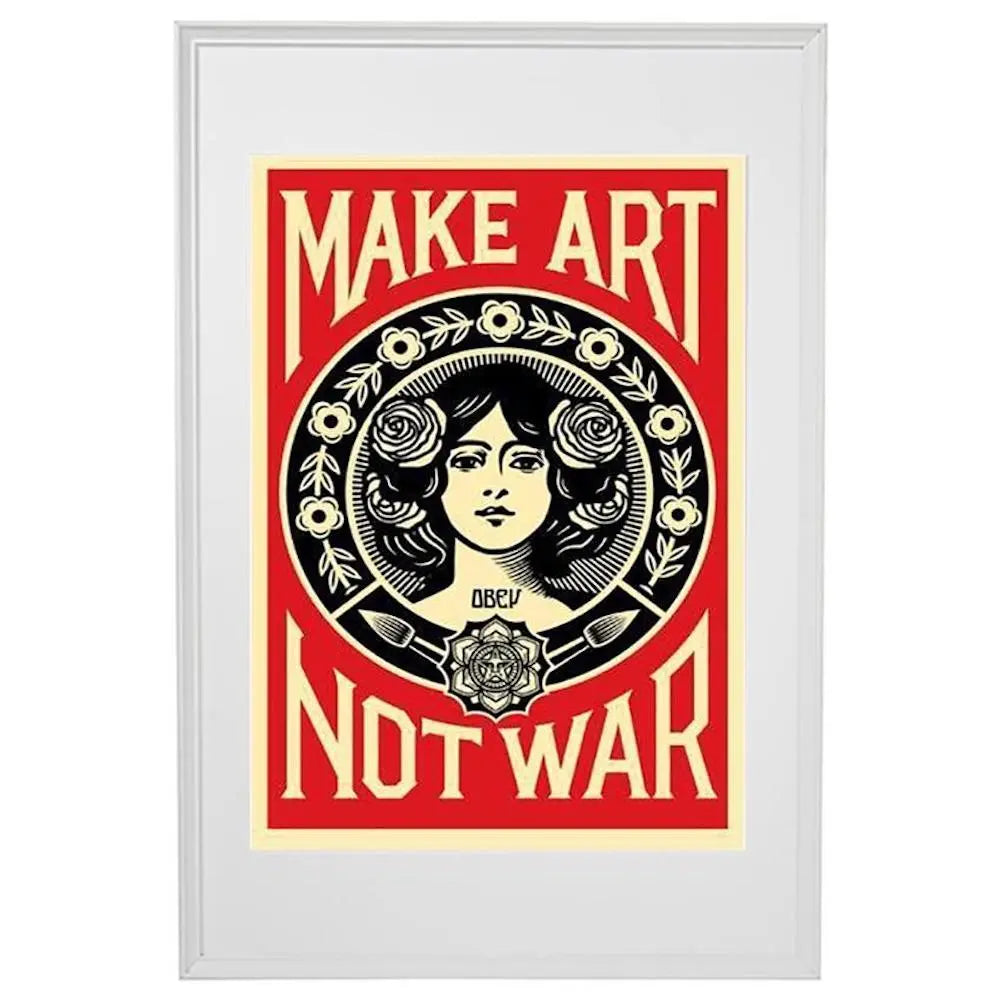 Obey (Shepard Fairey) - Make Art Not War L.Y.N.A.R.T Store