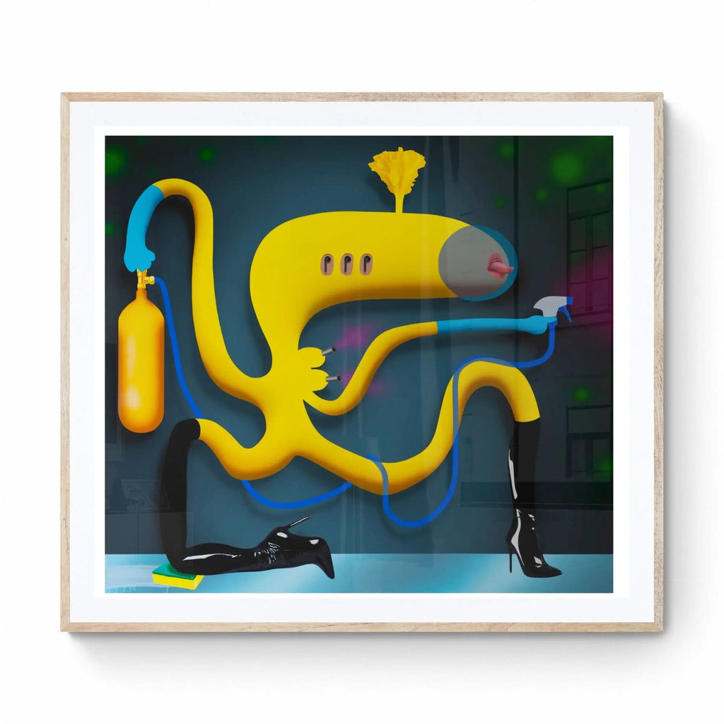 Olie Epp - Quarantine (2020) - 27-color screen print on Somerset Satin Tub 410gsm fine art paper