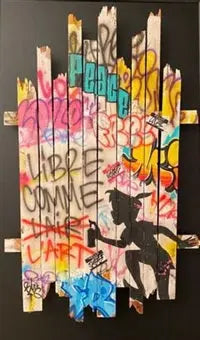 Onemizer - Peter Pan, Libre Comme L’art, 2019 L.Y.N.A.R.T Store